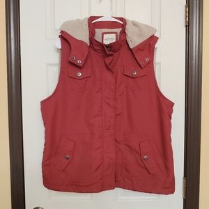 Sonoma fleece lined vest